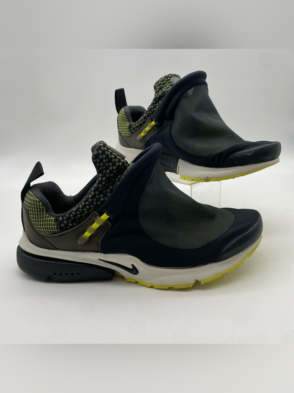 Nike Air Presto Tent CDG Mens UK8 US9 Lemon Twist Black BV0071-001